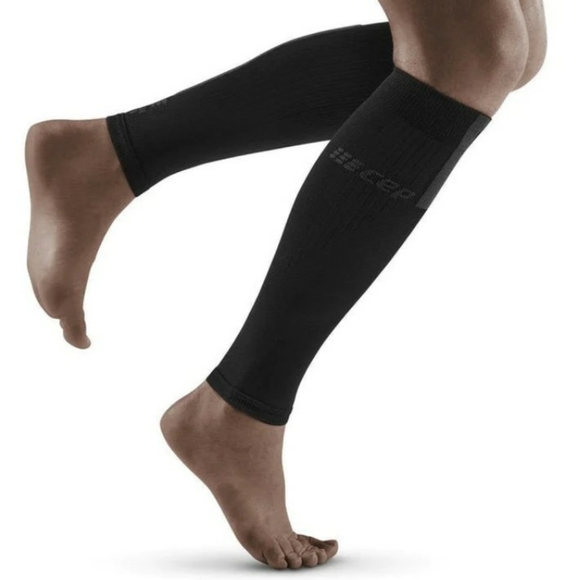CEP compression calf sleeves black for running or standing athletic exercise leg - Picture 2 of 7